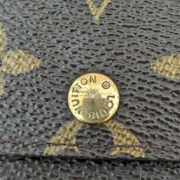 LV Monogram Coated Canvas Continental Wallet - Picture 5 of 9
